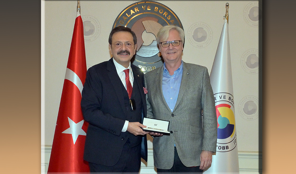 Hisarcıklıoğlu, Martin Wansleben ile görüştü
