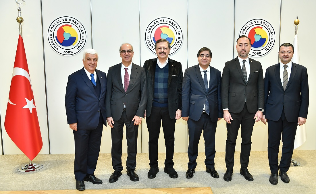 ISTAC heyetinden Hisarcıklıoğlu’na ziyaret