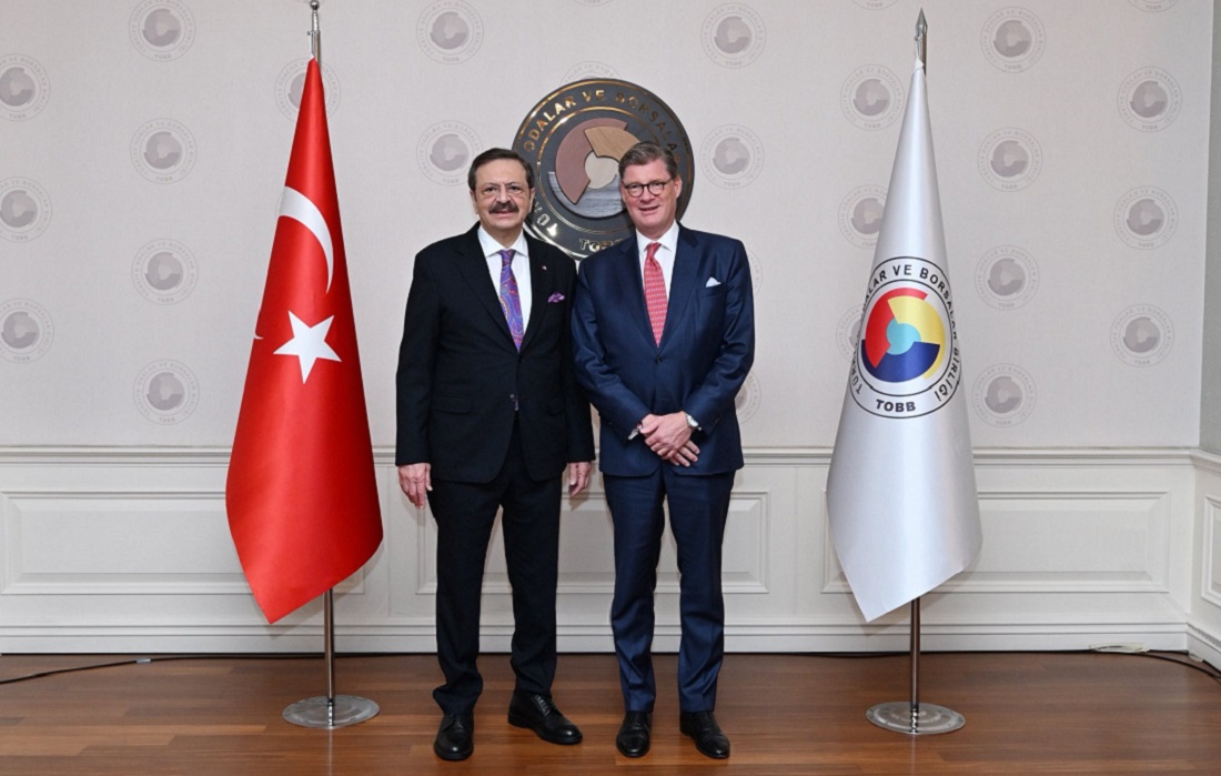 TATSO Başkanı Oberwörder ve Yönetim Kurulu Üyeleri TOBB’u ziyaret etti