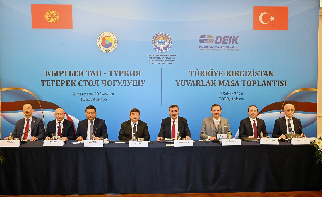 Türkiye – Kırgızistan Yuvarlak Masa toplantısı yapıldı