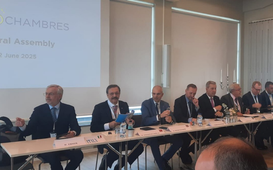 Hisarcıklıoğlu, Eurochambres Genel Kurulu’na katıldı