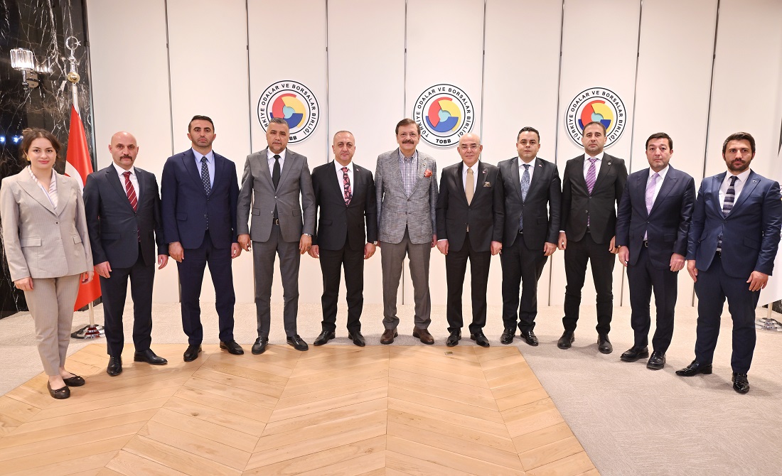 MHP heyetinden Hisarcıklıoğlu’na ziyaret