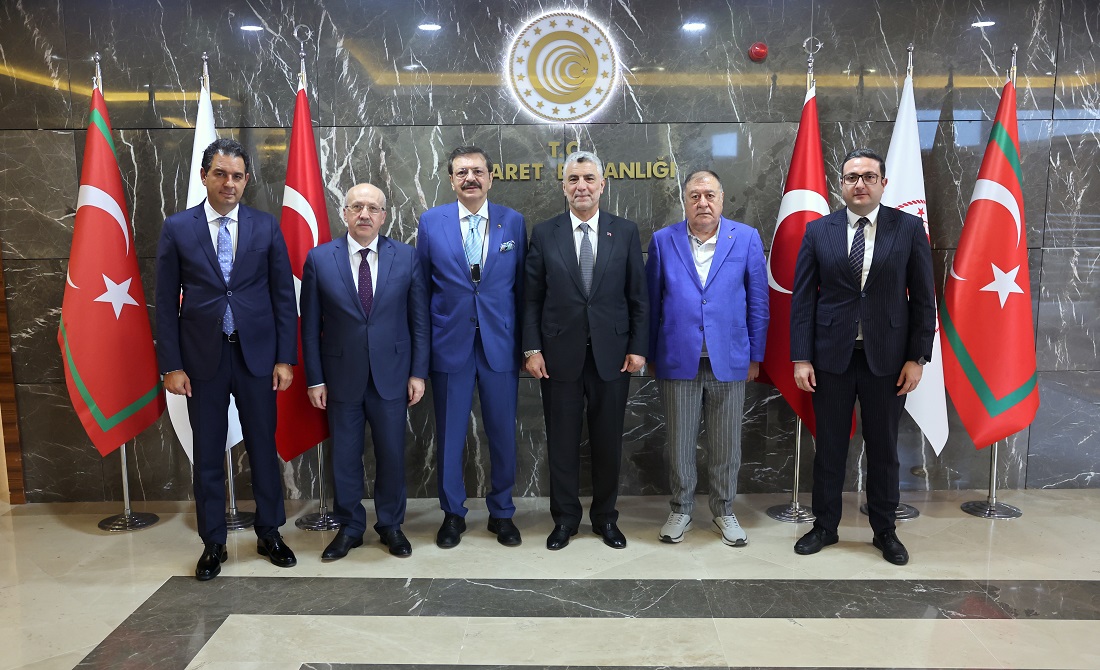 Ticaret Bakanı Bolat’a ziyaret