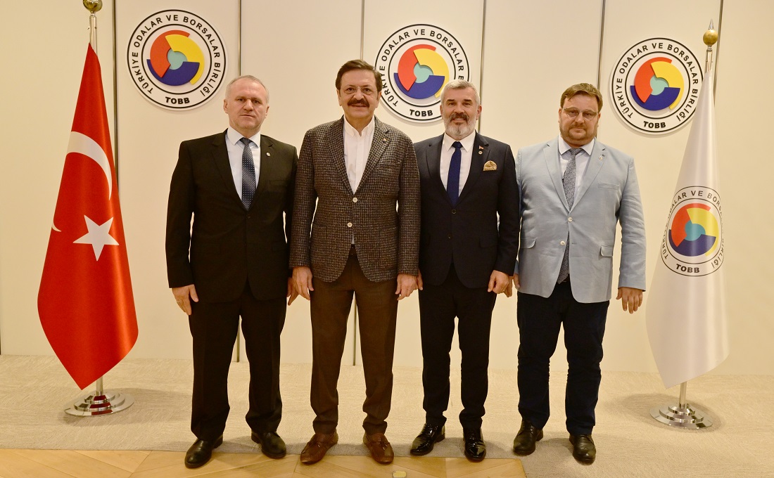 Çerkezköy TSO’dan Hisarcıklıoğlu’na ziyaret