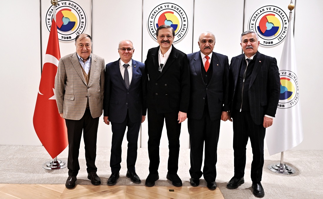 Sungurlu TB Başkanı Kürbüz’den Hisarcıklıoğlu’na ziyaret