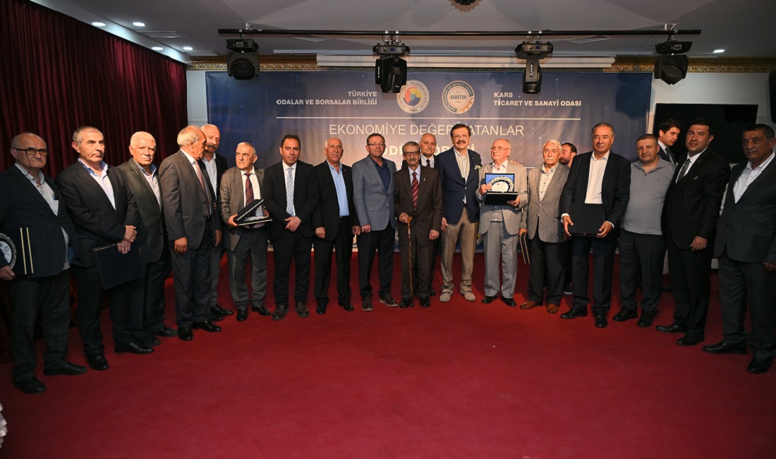 Kars ekonomisine değer katanlar ödüllendirildi