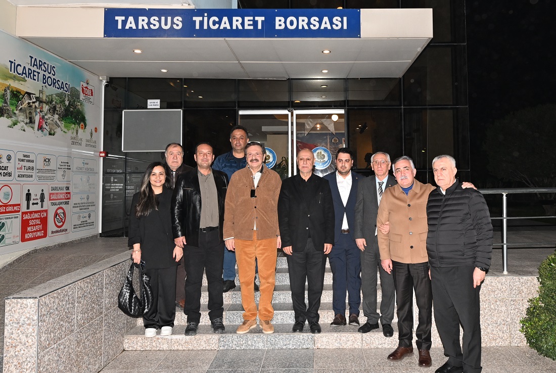Tarsus Ticaret Borsası’na ziyaret