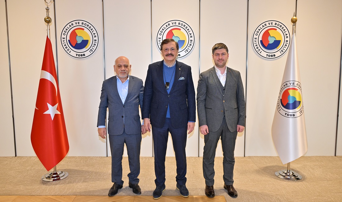 Hisarcıklıoğlu, Akit Medya Grubu Yönetim Kurulu Başkanı Karahasanoğlu ile görüştü