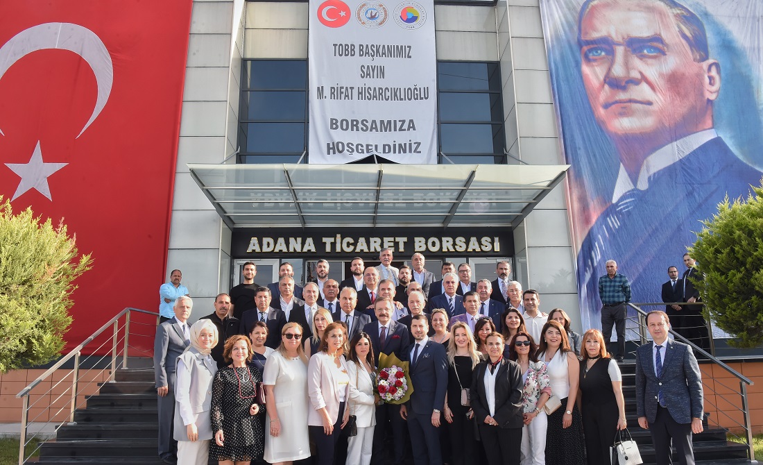 Hisarcıklıoğlu’ndan Adana Ticaret Borsası’na ziyaret