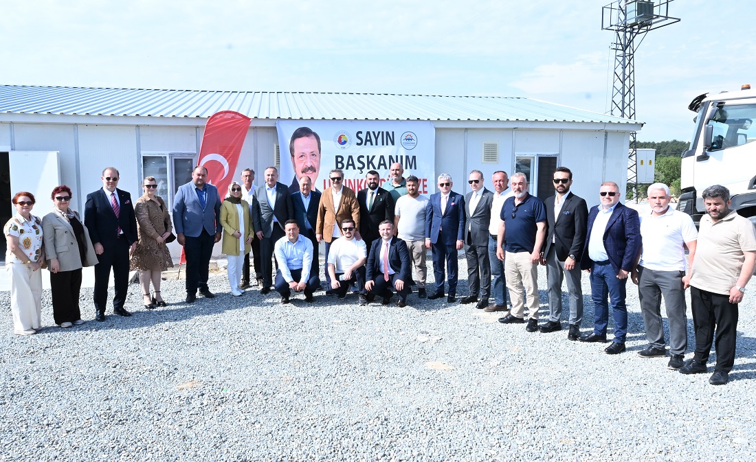 Hisarcıklıoğlu Uzunköprü Atatürk Organize Sanayi Bölgesi’ni ziyaret etti
