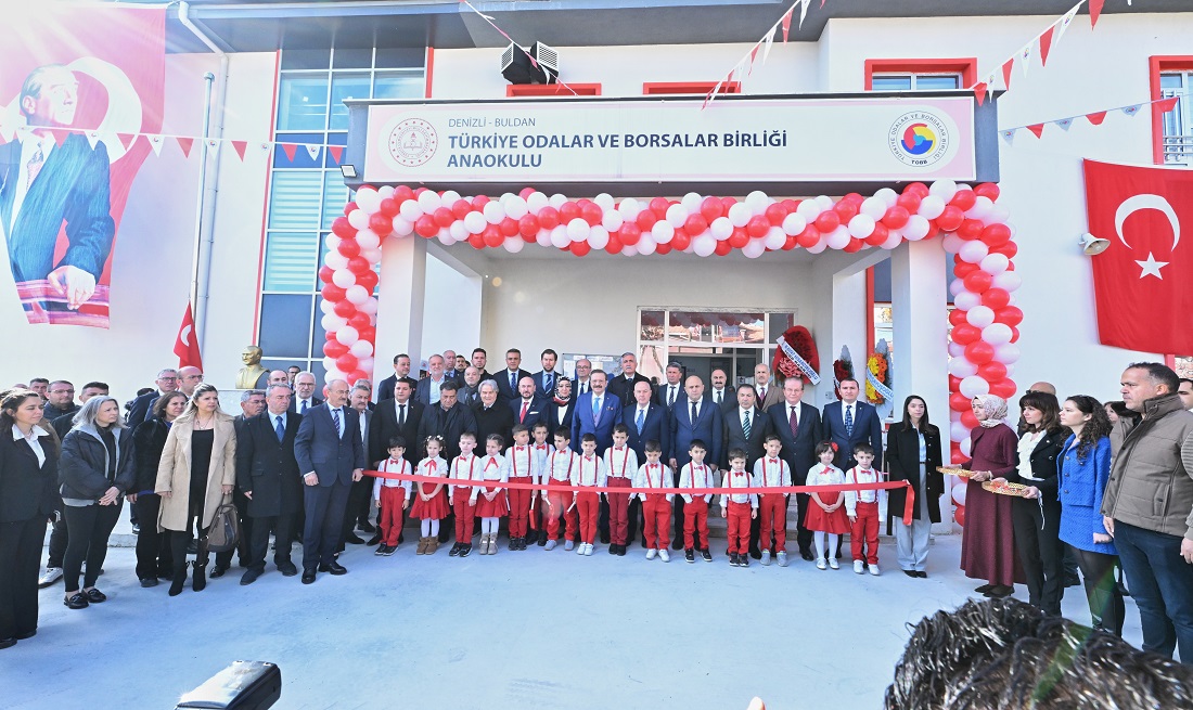 Buldan TOBB Anaokulu hizmete açıldı