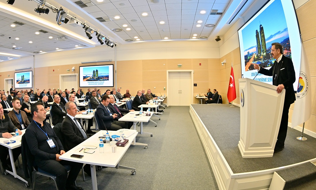 Hisarcıklıoğlu Meclis Üyeleri Bilgilendirme Semineri’ne katıldı
