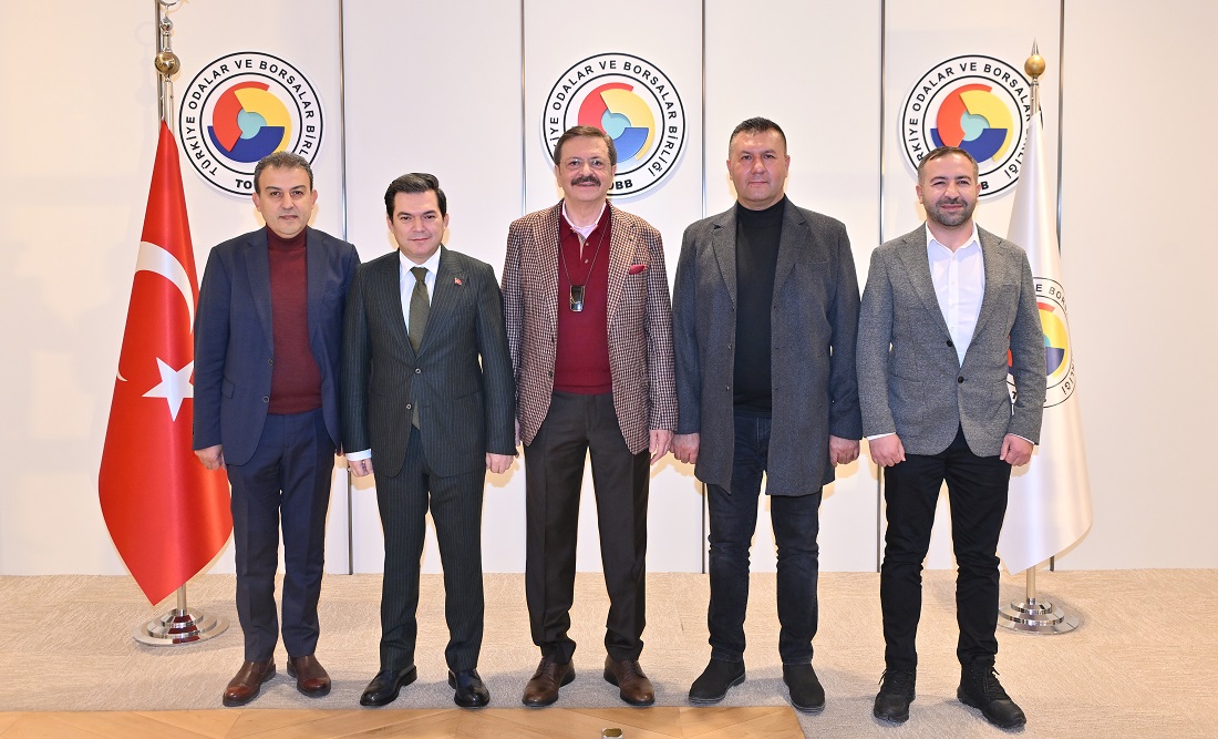 Şereflikoçhisar heyetinden Hisarcıklıoğlu’na ziyaret