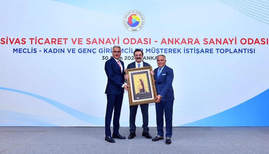 Sivas TSO – Ankara SO Meclis – Kadın ve Genç Girişimciler Müşterek İstişare Toplantısı TOBB’da yapıldı
