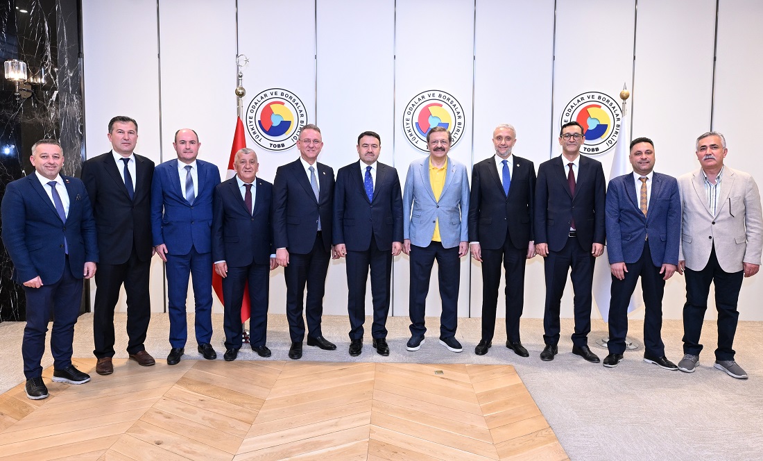 Kütahya Tavşanlı heyetinden Hisarcıklıoğlu’na ziyaret