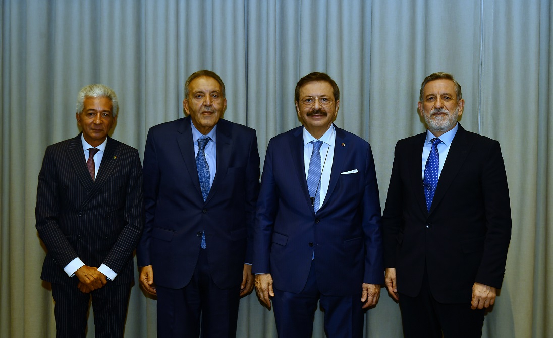 Mısır TSO Federasyonu Başkanı Al Wakil ile görüşme