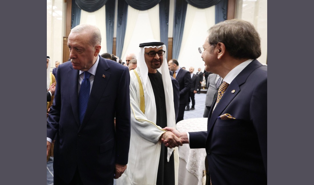 Hisarcıklıoğlu, BAE Devlet Başkanı Al Nahyan ile bir araya geldi