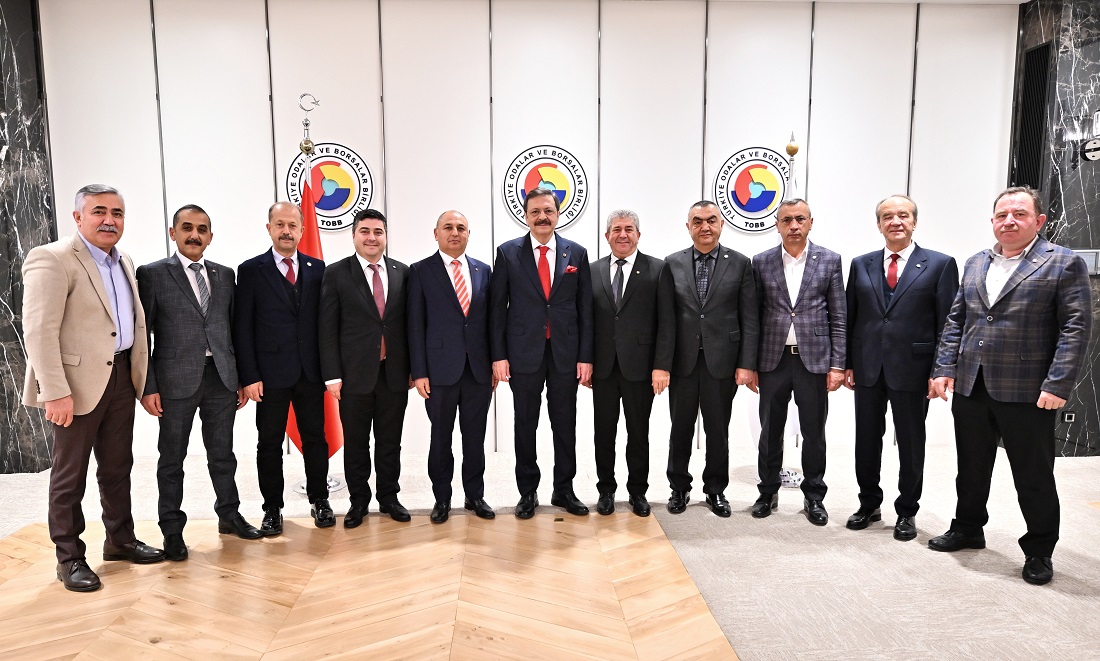 KOBİ Politikaları Kurulu’ndan Hisarcıklıoğlu’na ziyaret