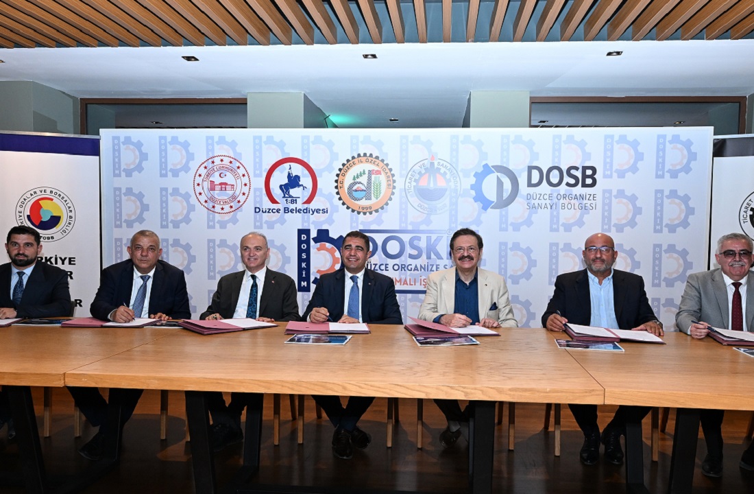 Hisarcıklıoğlu DOSKİM protokol törenine şahitlik etti