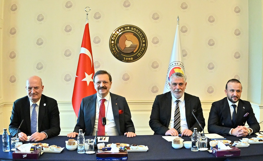 Hisarcıklıoğlu, TİMFED heyeti ile görüştü