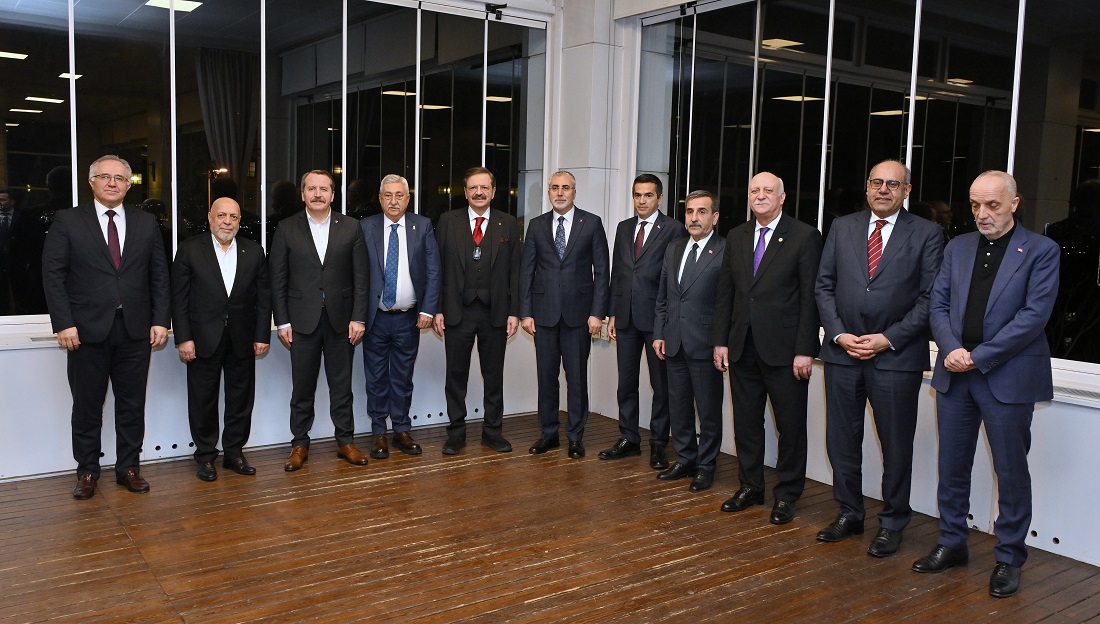 Hisarcıklıoğlu, AB KİK Üyeleri ile birlikte Bakan Işıkhan ile buluştu