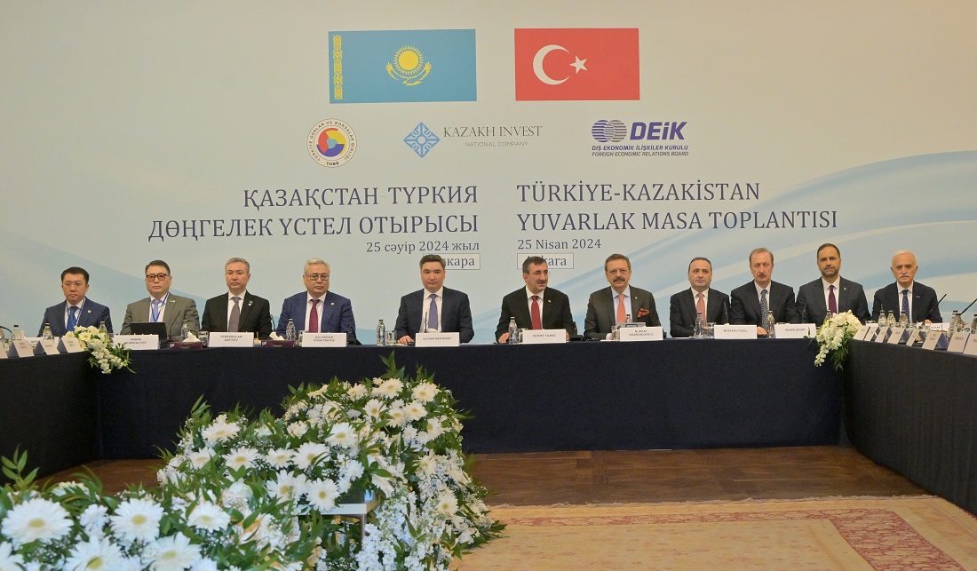 Türkiye – Kazakistan Yuvarlak Masa toplantısı yapıldı