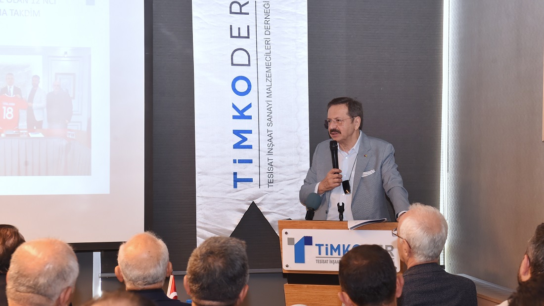 Hisarcıklıoğlu TİMKODER Genel Kurulu’na katıldı