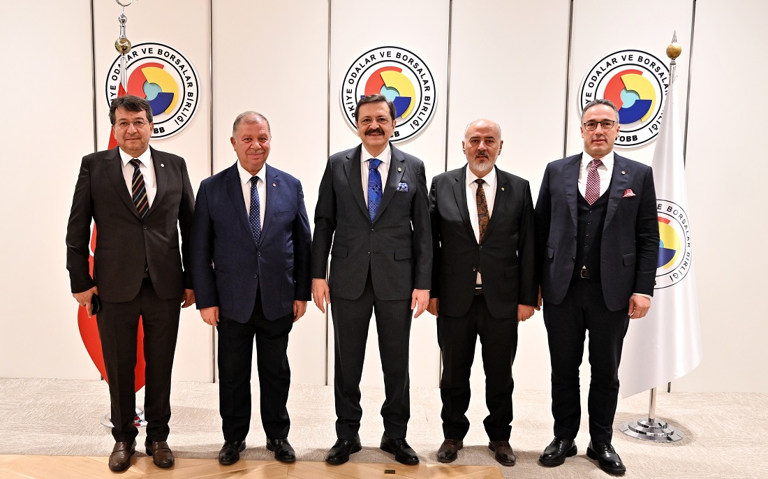 İnşaat ve Taahhüt Hizmetleri Kurulu’ndan Hisarcıklıoğlu’na ziyaret