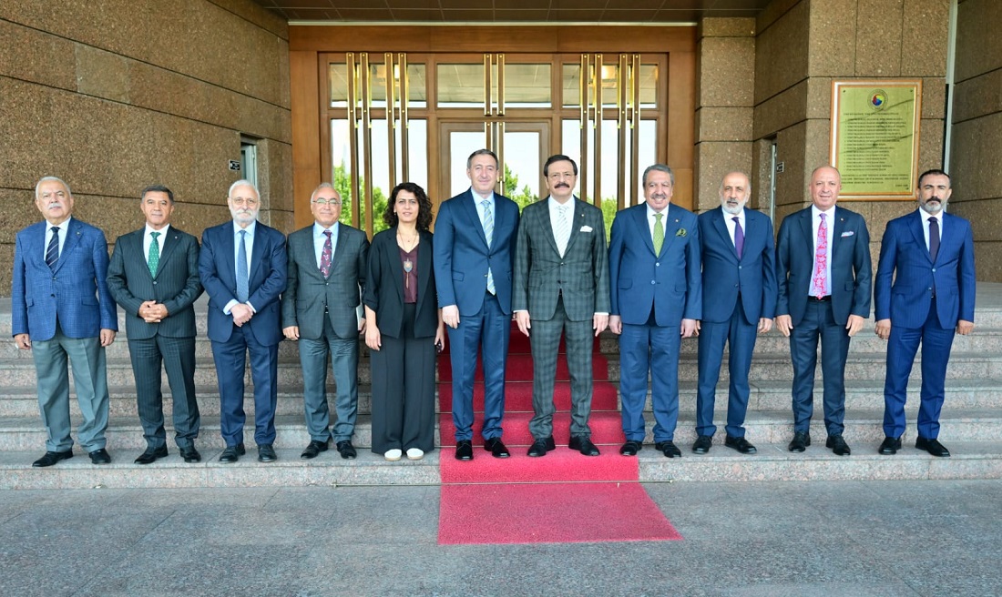 DEM Parti Heyetinden TOBB’a ziyaret