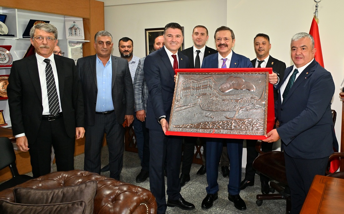 Ünye Ticaret Borsası’nı ziyaret