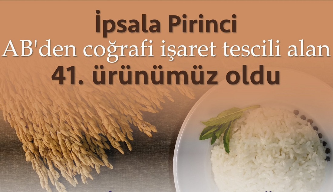 İpsala Pirinci, AB’den Coğrafi İşaret Tescili aldı