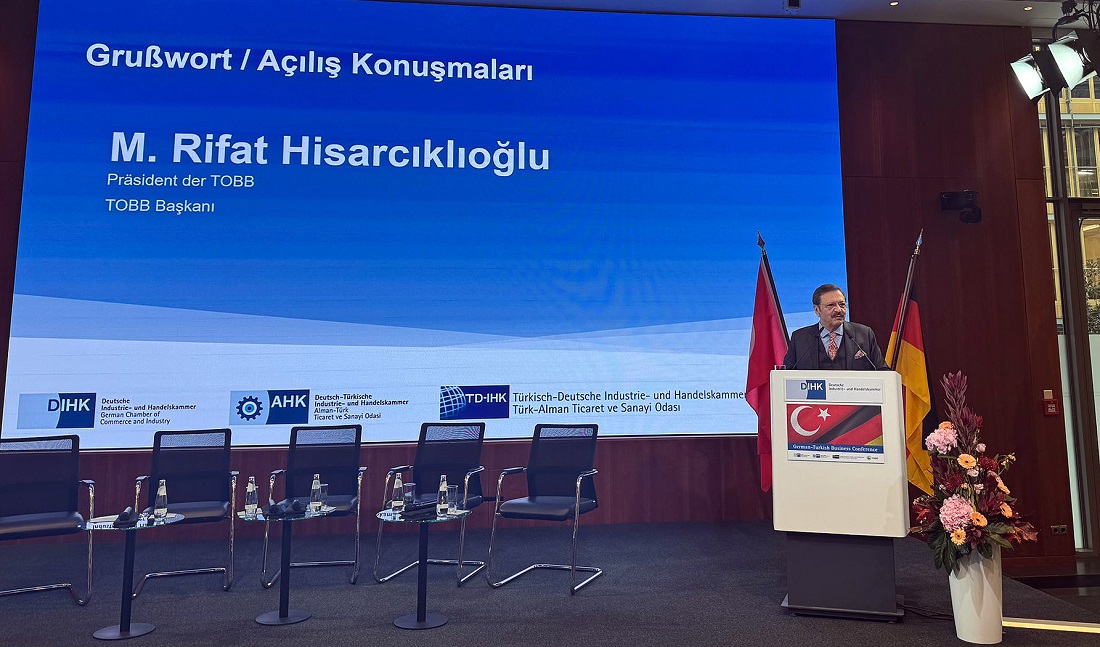 Hisarcıklıoğlu’ndan Türkiye ile Almanya arasında savunma sanayisinde işbirliği mesajı