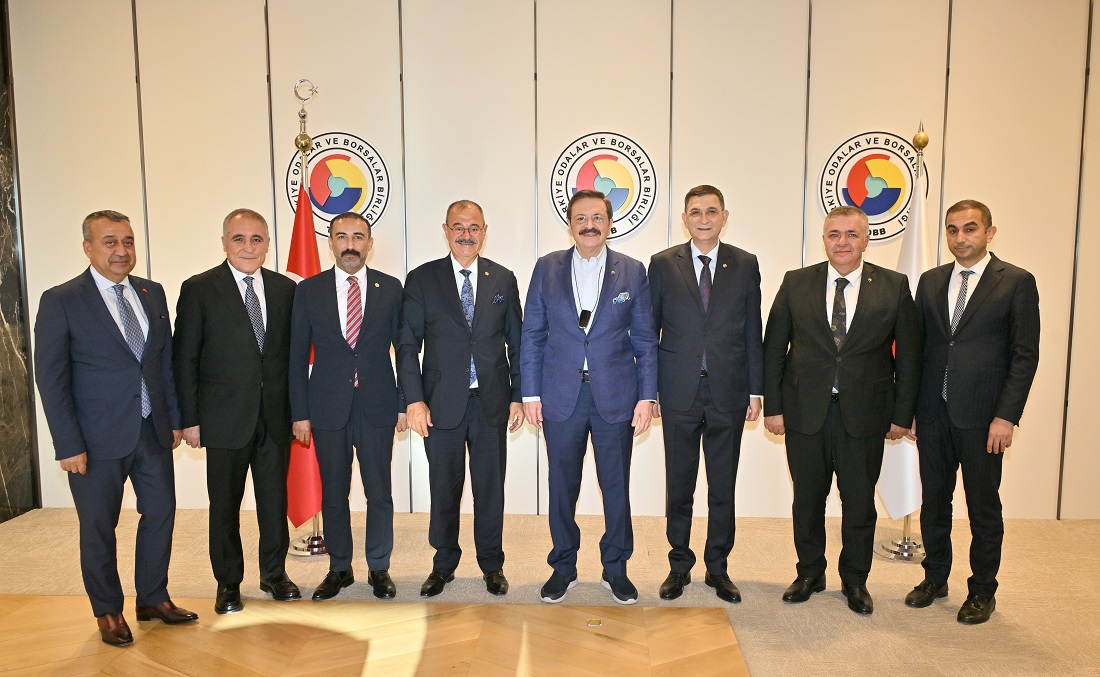 Gaziantep heyetinden TOBB’a ziyaret
