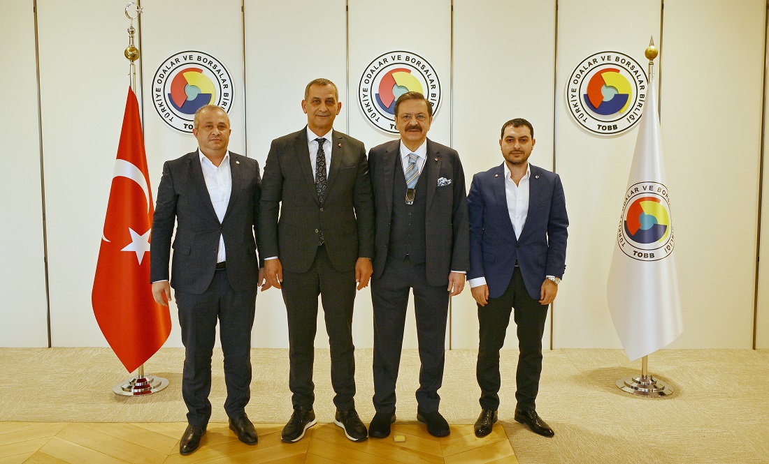 Bafra Ticaret Borsası’ndan Hisarcıklıoğlu’na ziyaret
