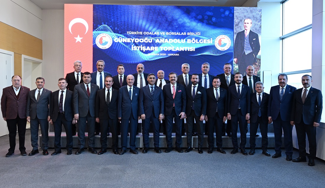 Güneydoğu Anadolu Bölgesi İstişare Toplantısı TOBB’da yapıldı