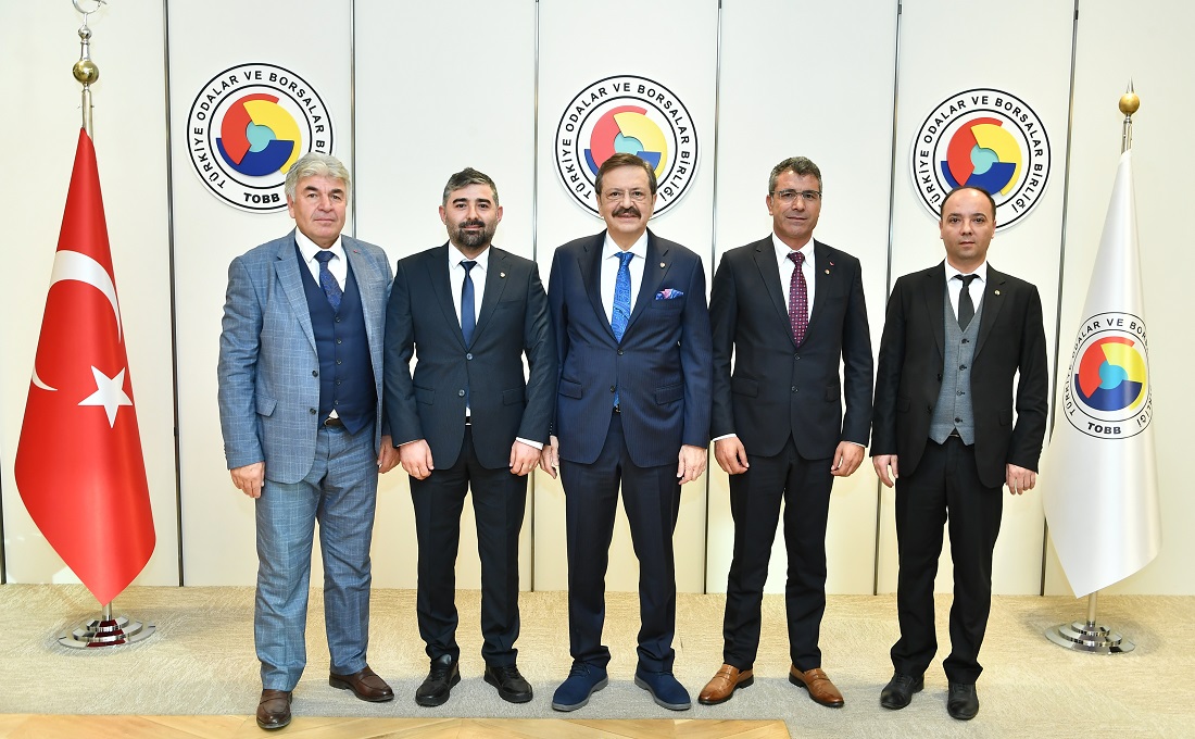 Sandıklı TB heyetinden Hisarcıklıoğlu’na ziyaret