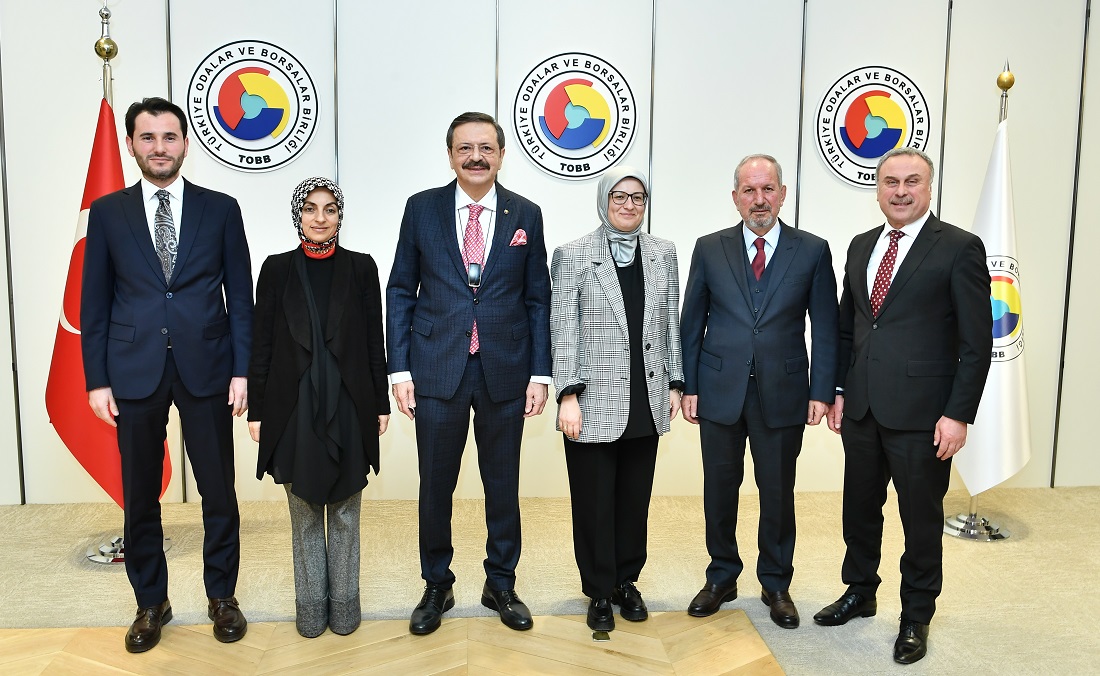 AK Parti Sivil Toplum ve Halkla İlişkiler Başkanlığı’ndan Hisarcıklıoğlu’na ziyaret