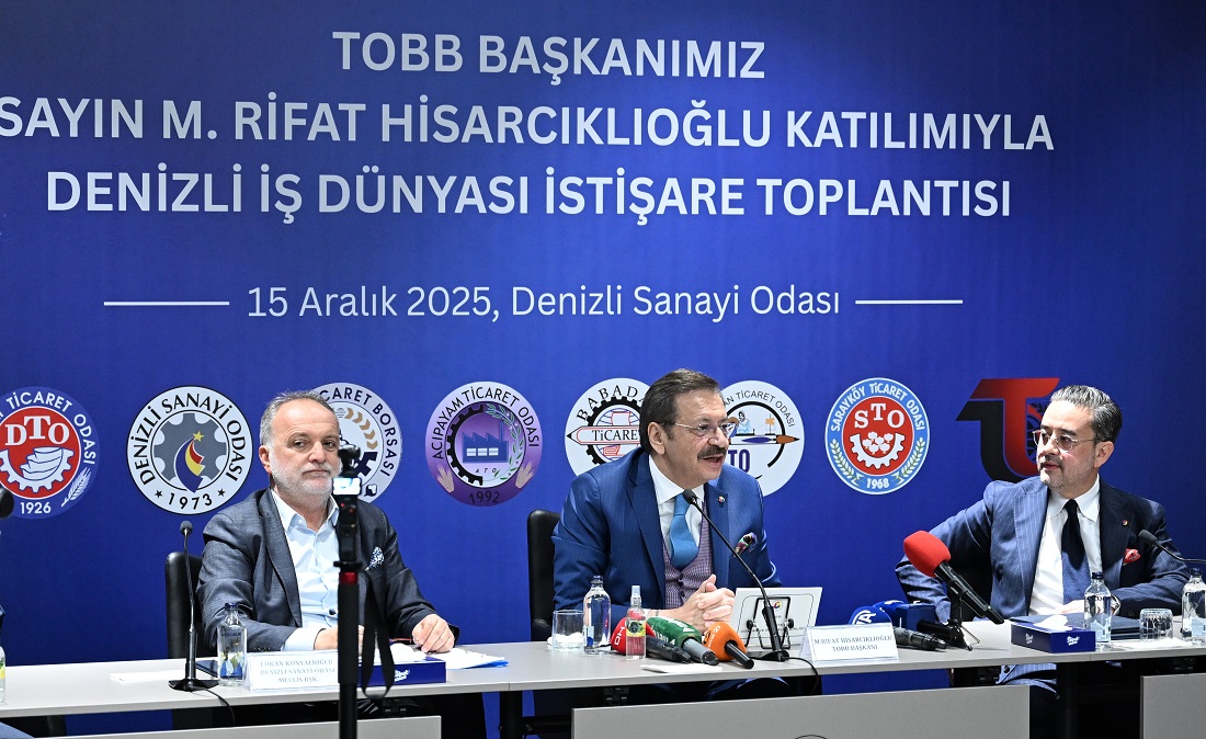 Hisarcıklıoğlu, Denizli Sanayi Odası’nda