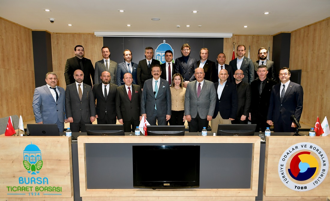 Bursa Ticaret Borsası’nı ziyaret
