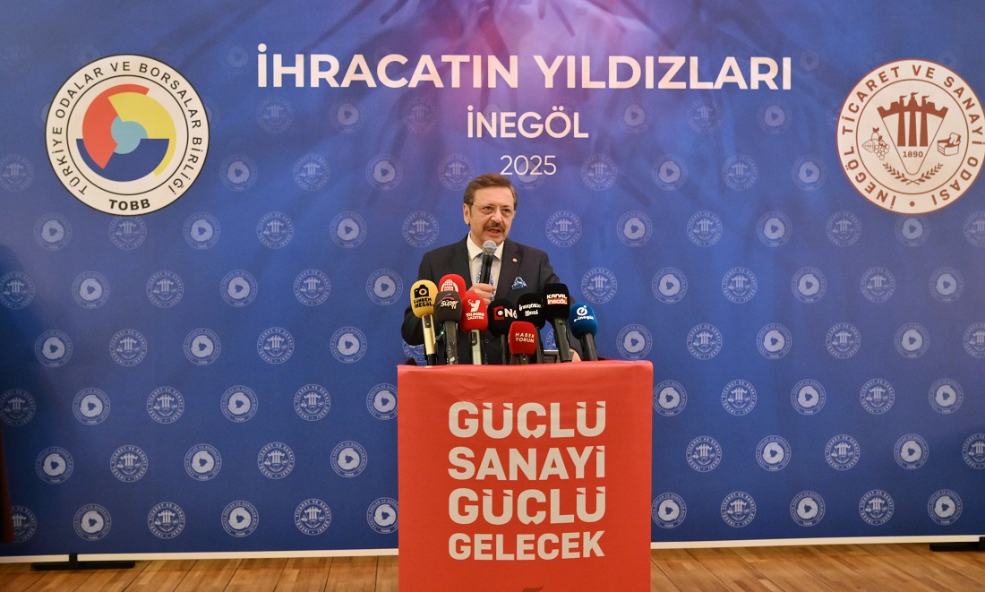 İnegöl ihracatın yıldızları ödülleri sahiplerini buldu