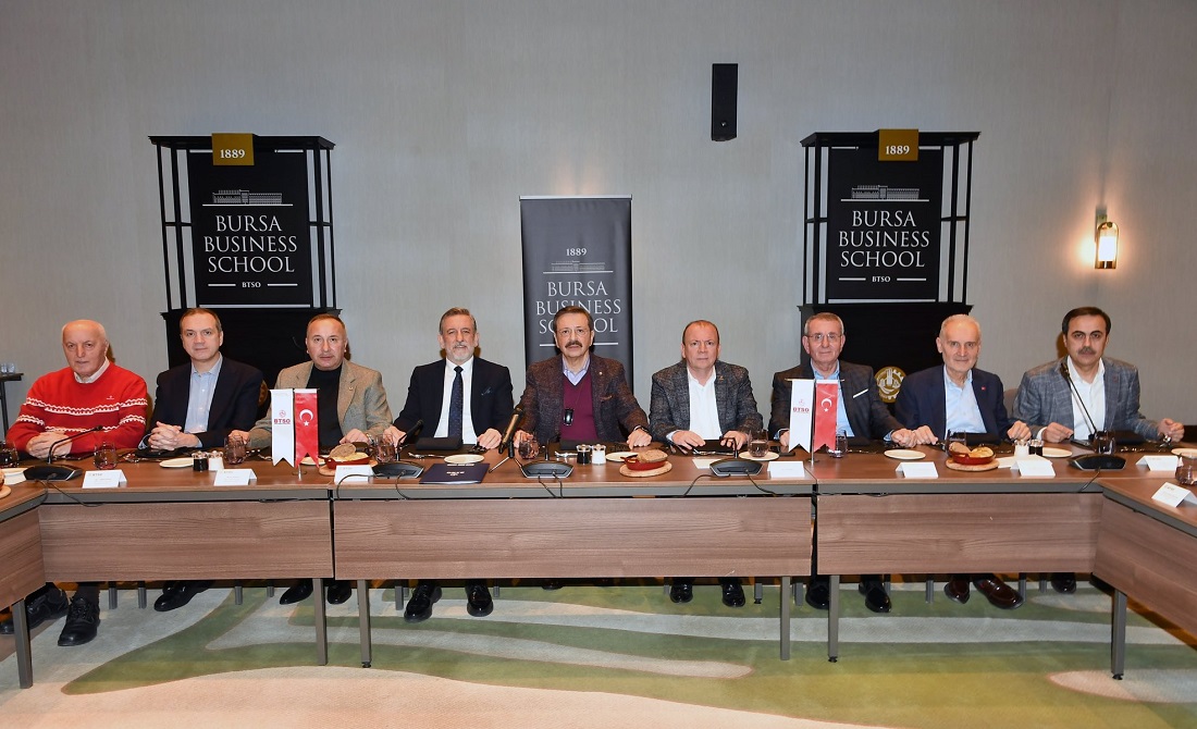 TOBB Yönetim Kurulu, Bursa Oda Borsa Ortak Akıl Toplantısı’na katıldı