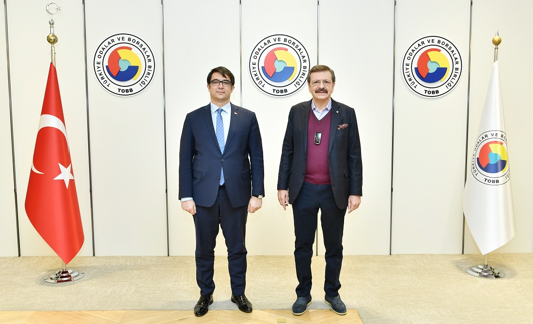 Hisarcıklıoğlu, Büyükelçi Güçlü Cem Işık ile görüştü