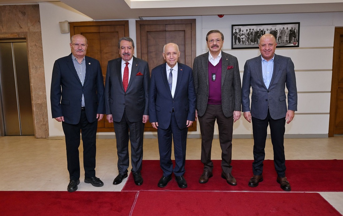 Yenimahalle Belediye Başkanı Fethi Yaşar’a taziye ziyareti