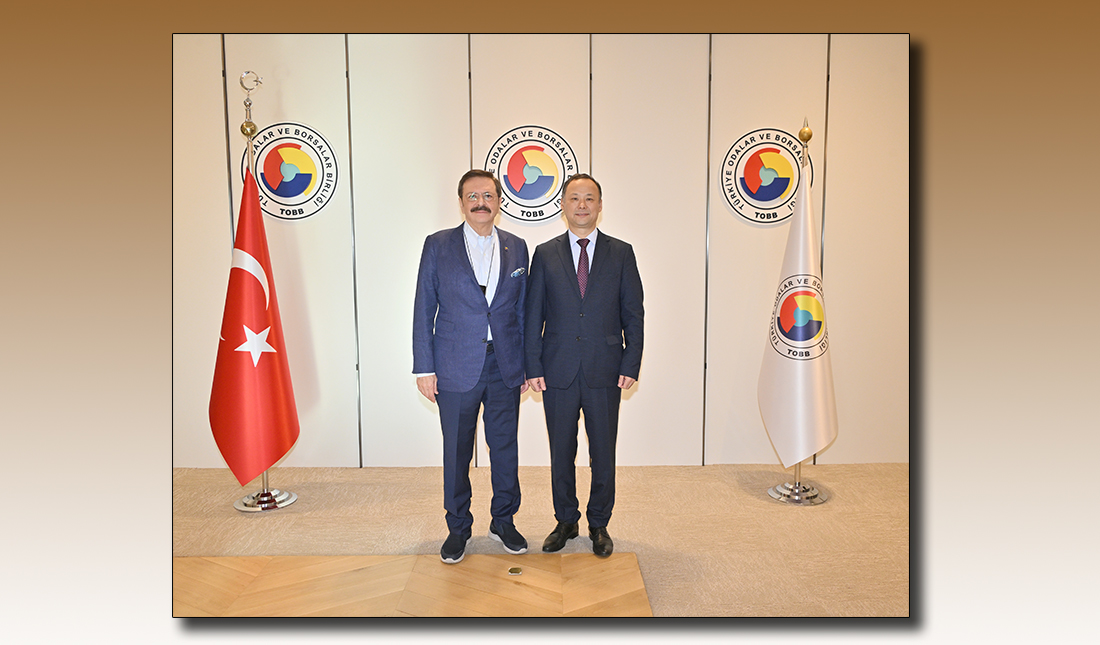Kırgız Cumhuriyeti’nin Ankara Büyükelçisi Kazakbaev’den ziyaret