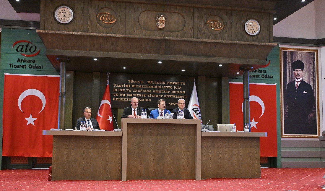 Hisarcıklıoğlu ATO Meclis Toplantısına katıldı