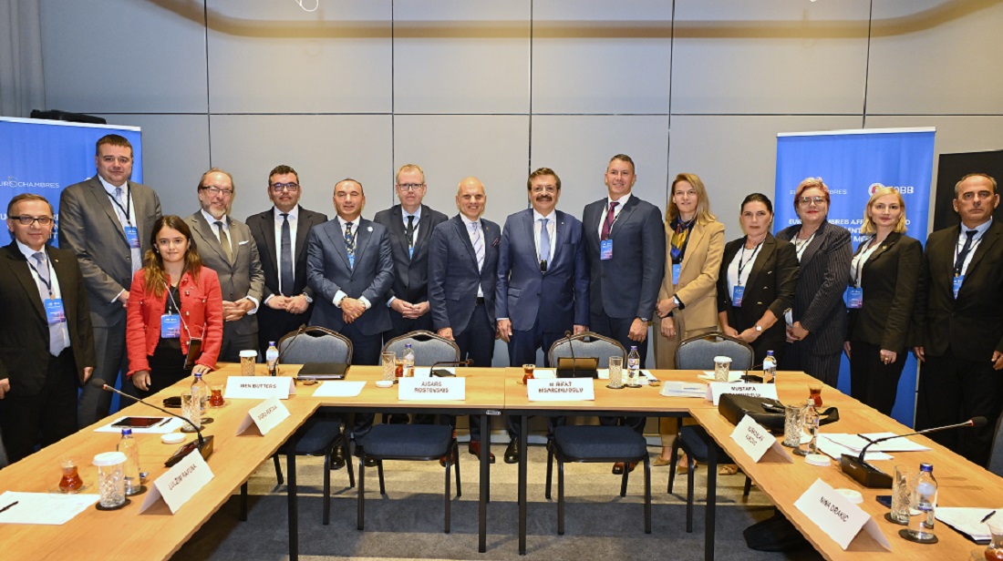 Hisarcıklıoğlu, Eurochambres AB üyesi olmayan üyeler komitesi toplantısına katıldı