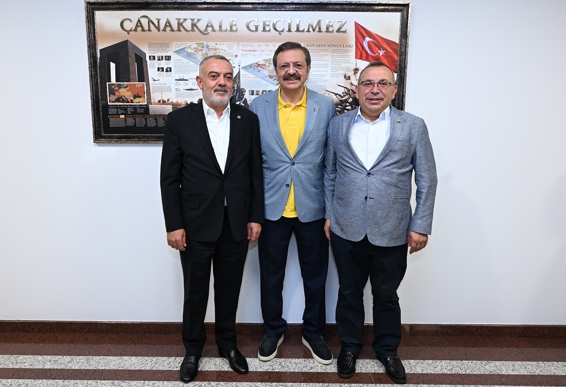 Çankırı TSO Meclis Başkanı Bölükbaşı’ndan Hisarcıklıoğlu’na ziyaret