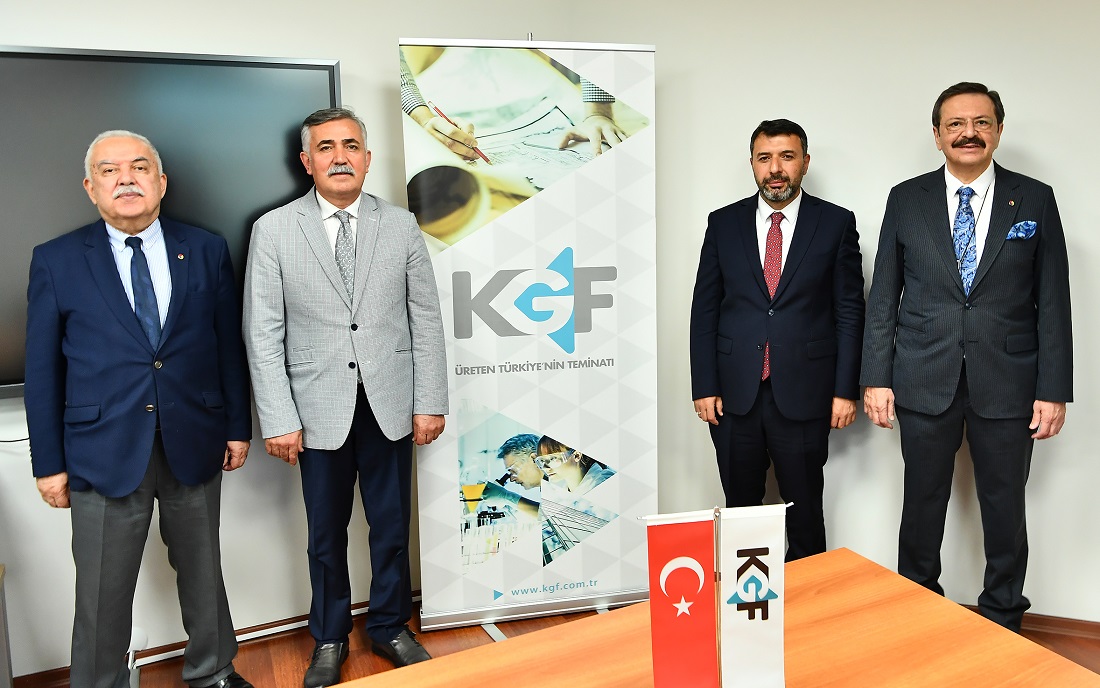 Hisarcıklıoğlu’ndan Kredi Garanti Fonu’na ziyaret
