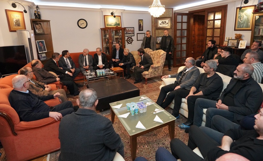 Yalova TSO Başkanı Demiryürek’e taziye ziyareti