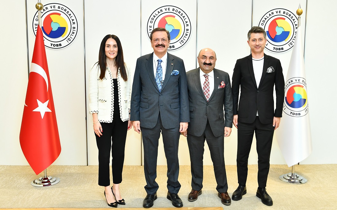 Sarar Grup yöneticilerinden Hisarcıklıoğlu’na ziyaret